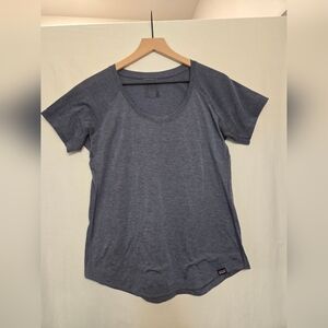 Patagonia Shirt Womens Medium Capilene Cool Trail Baselayer Blue Outdoor Top